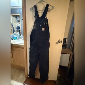 Carhartt Black men’s overalls